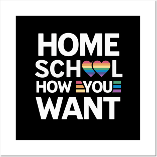 Homeschool Pride Shirt Posters and Art